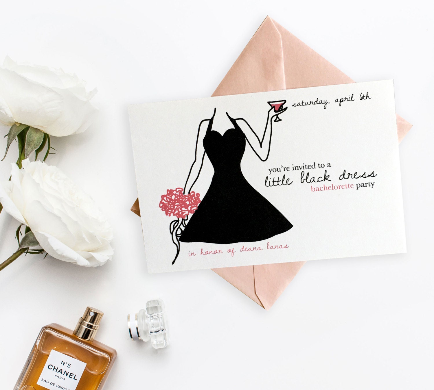 Little Black Dress Bachelorette Party 6