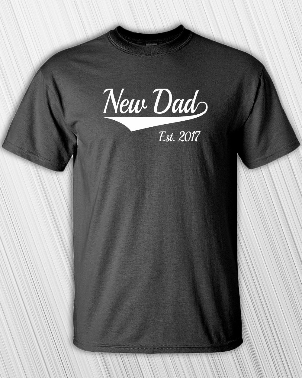 New Dad Est T shirt First Time Dad Father's Day Gift