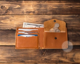 mens leather wallet mens wallet slim wallet card holder wallet for men leather coin purse wallet travel wallet minimalist wallet brown