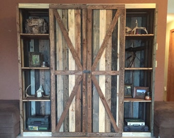 Rustic Gun Cabinet