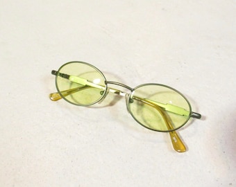 90s yellow lens sunglasses : NOS