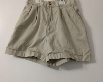 Items similar to Vintage 1940s Khaki Shorts First Bermuda Shorts on Etsy