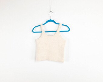 The Fuzzy Soft 90's Angora Tank Top