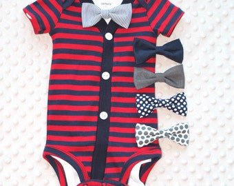Baby Boy Cardigan and Bow Tie Set, Baby Suit, Baby Boy Outfit, Baby Boy Clothes, Preppy Baby Boy Outfit, Smash Cake Outfit