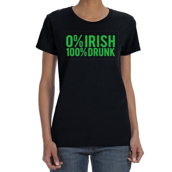 im 100 percent american 75 percent irish shirt