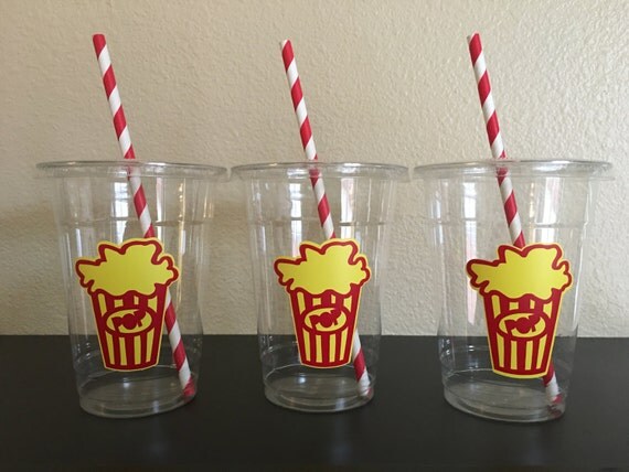 Movie Party Cups Movie Birthday Cups Cinema Party Cups