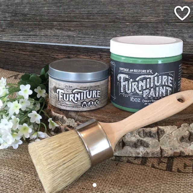 No Prep Chalky Finish Furniture Paint by VintageAndRestoreByK