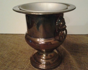 Wallace 2443 Silver Plated Champagne Bucket Floral Vase