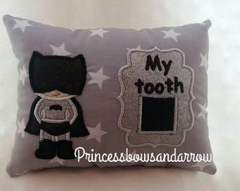 Batman tooth fairy pillow
