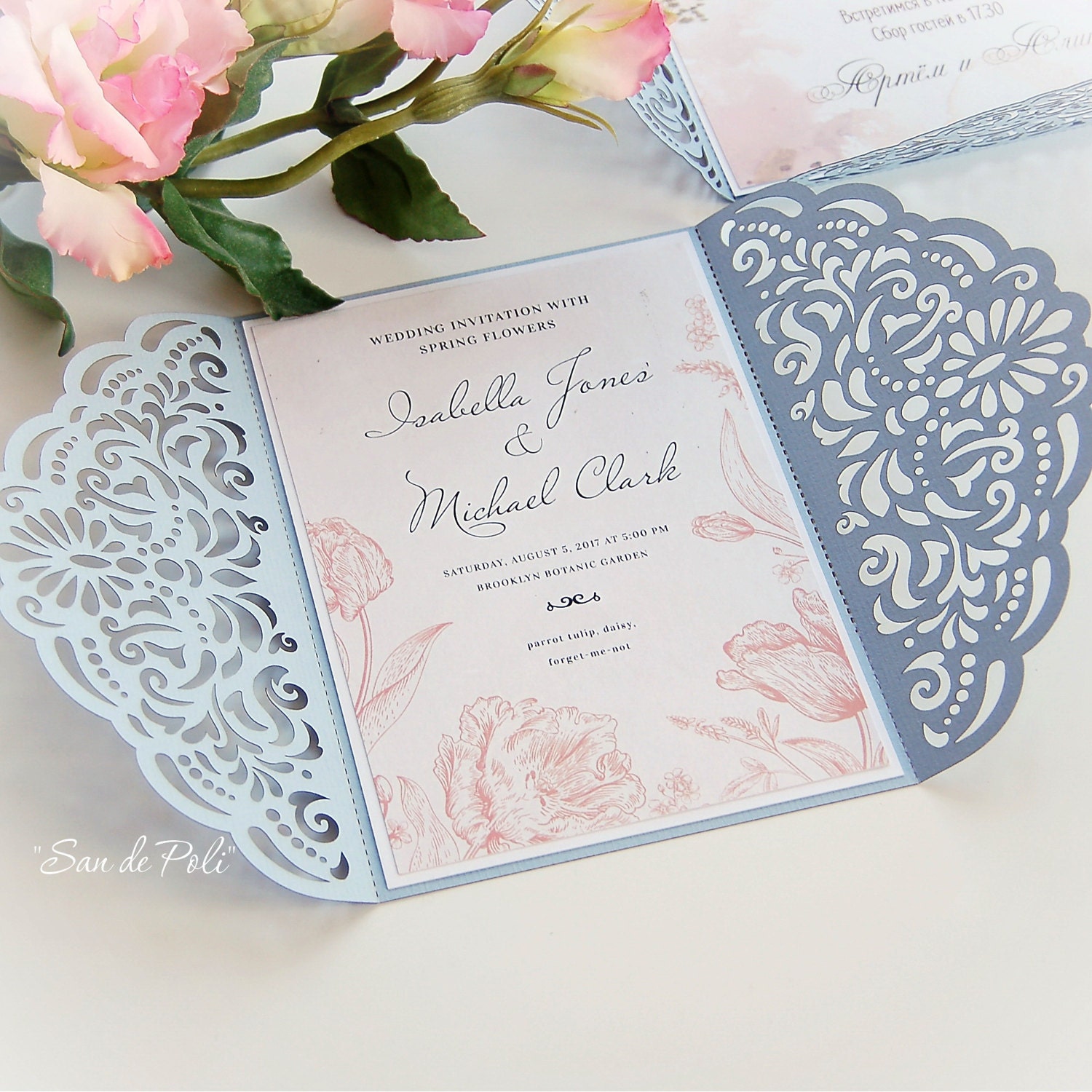 Download Wedding invitation Template filigree svg dxf cdr