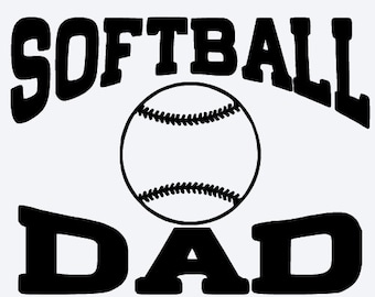 Softball dad | Etsy