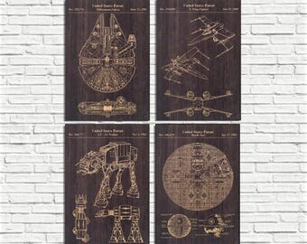 Movie Poster patent print Wood wall art Movie print for Boyfriend gift for Men gift for Husband gift for Kids gift for him Panel effect sign