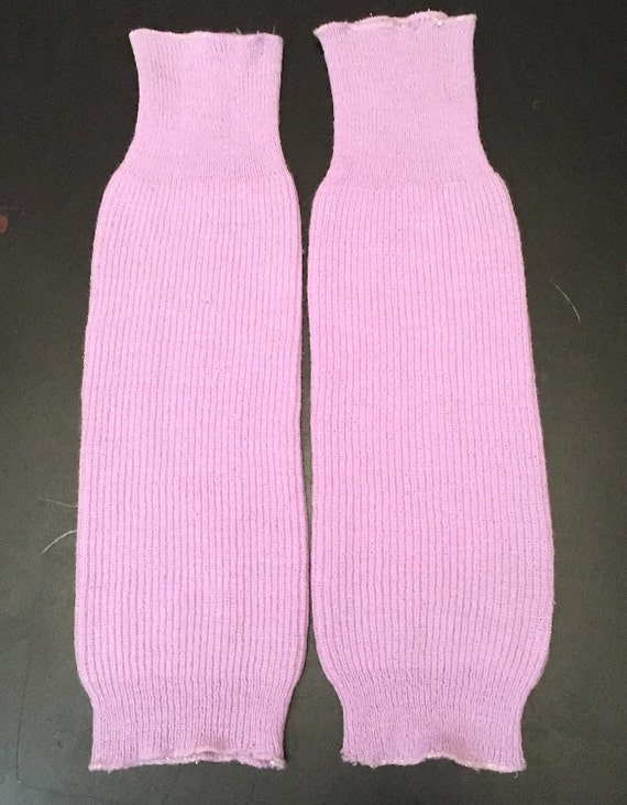 Vintage 1980s Leg Warmers Purple Leg Warmers Retro Leg Warmers