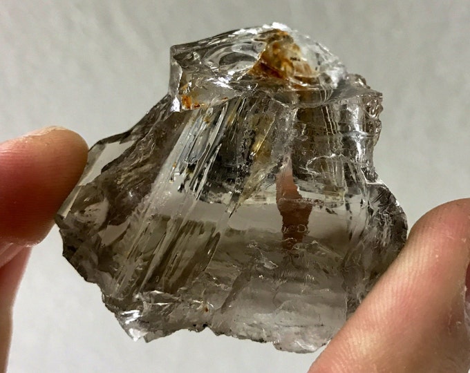 Herkimer Diamond- Natural Double Terminated point- Herkimer, New York- Herkimer Diamonds \ Crystal Quartz \ Christmas Gift \ Herkimer Quartz