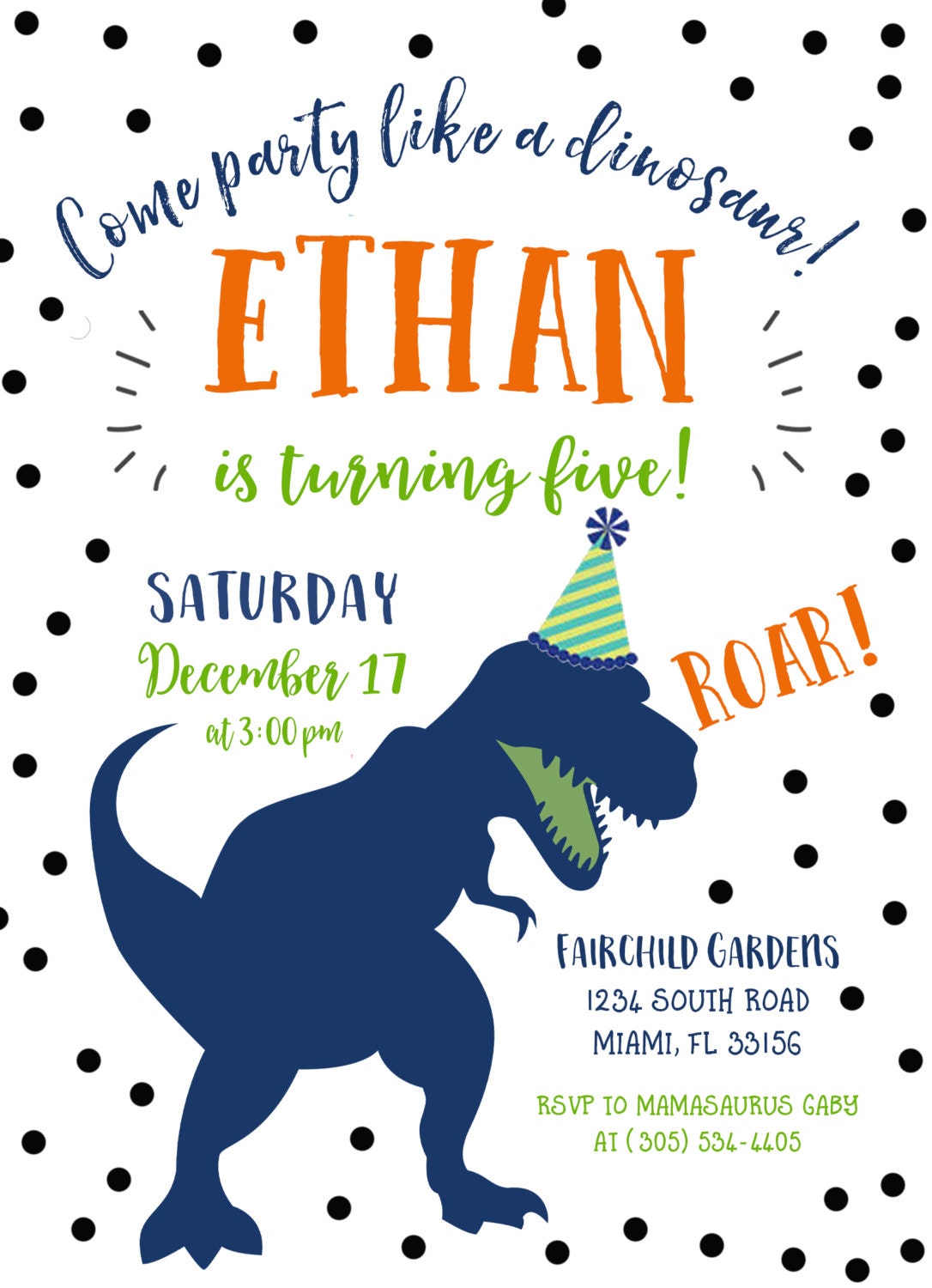 dinosaur-birthday-invitation-template