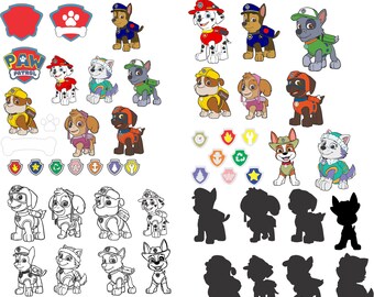 Paw Patrol SVG for Cricut Explorer