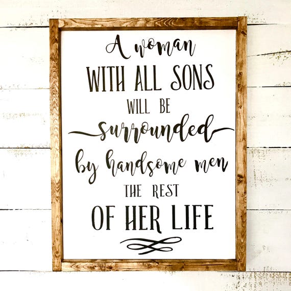 Download A woman with all sons will be surrounded by handsome men the