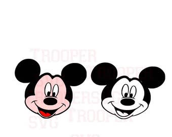 Mickey Mouse SVG, Disney SVG, Silhouette Studio svg,Cricut cut file, svg cutting file,Mickey head svg, Disneyworld svg, T-shirt design