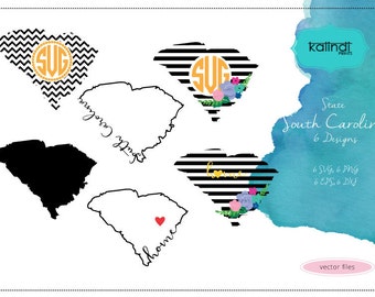 South Carolina state svg, SC vector file, South Carolina svg file, svg, South Carolina state, South Carolina silhouette ID#st-SC