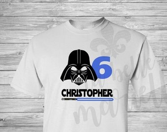 star wars birthday shirt – Etsy