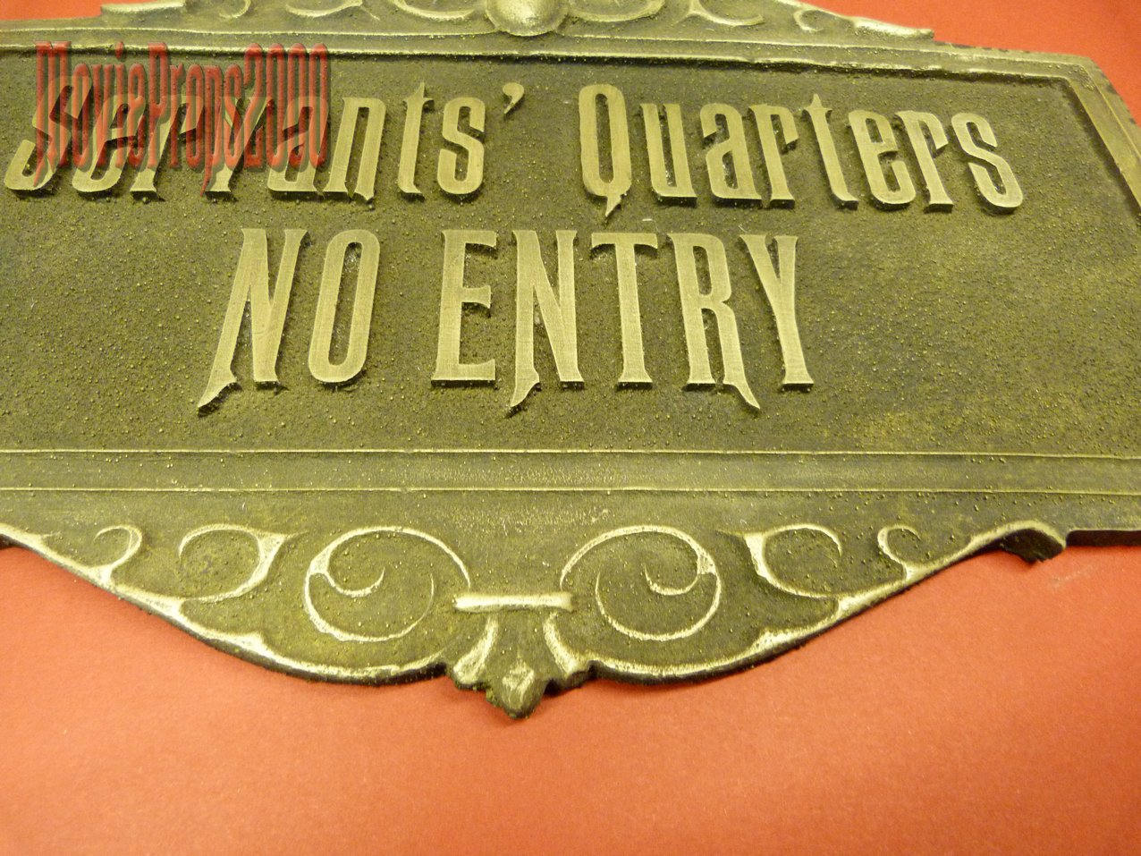 Disney Haunted Mansion Servants Quarters No Entry Attraction   Il Fullxfull.1205705792 H6a8 