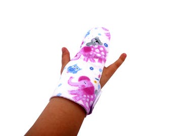 Finger guard,help children remember not to suck fingers, washable finger glove