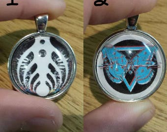 Bassnectar Pendant. Glass Cabochon Bassnectar Pendant