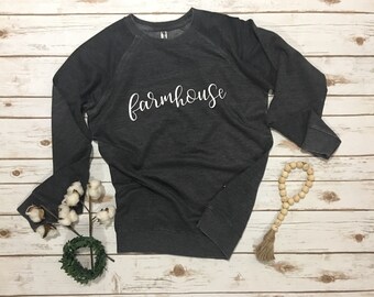 Farmhouse fleece sweatshirt