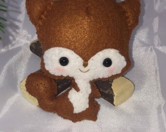 Noialand Felt Squirrel Ornament