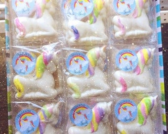 Unicorn soap, Body soap, Favours, gifts, kids, Teen , party gift, stocking fillers , birthday 45g