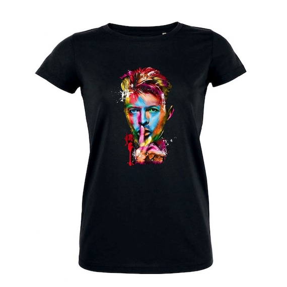 David Bowie Shirt David Bowie T Shirt Womens By Tonikaramanoff 2767