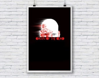 dawn of the dead A3 fine art print ideal for framing