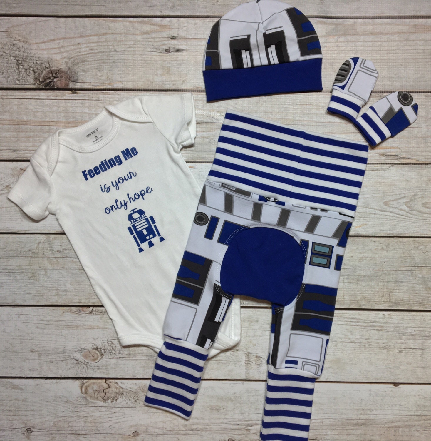 Baby boy r2d2 onesie set Baby boy newborn going home set