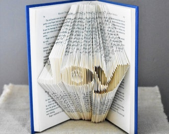 Easter Decorations, Folded Book, Christian Easter Decor, Inspirational Gift