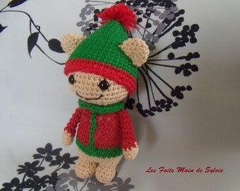 Mini Christmas Lalylala crochet