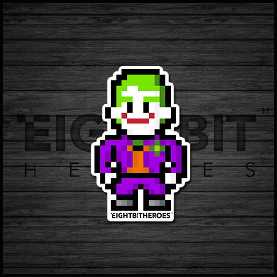 8 bit joker pop