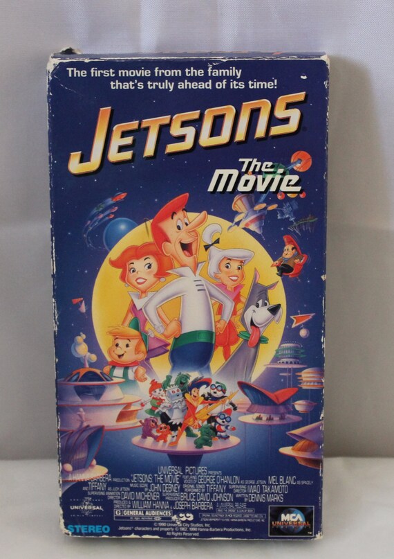 Items similar to Vintage 1990 Jetsons The Movie vhs;Movies for children