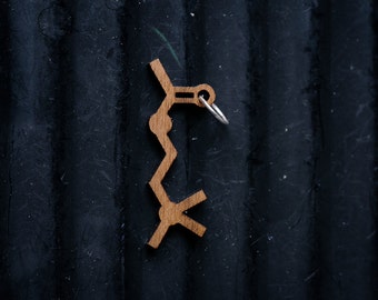 Memory Molecule (Acetylcholine) Necklace pendant