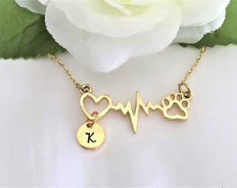 Veterinarian Necklace Personalized Vet Tech Jewelry Veterinary Graduation Gift