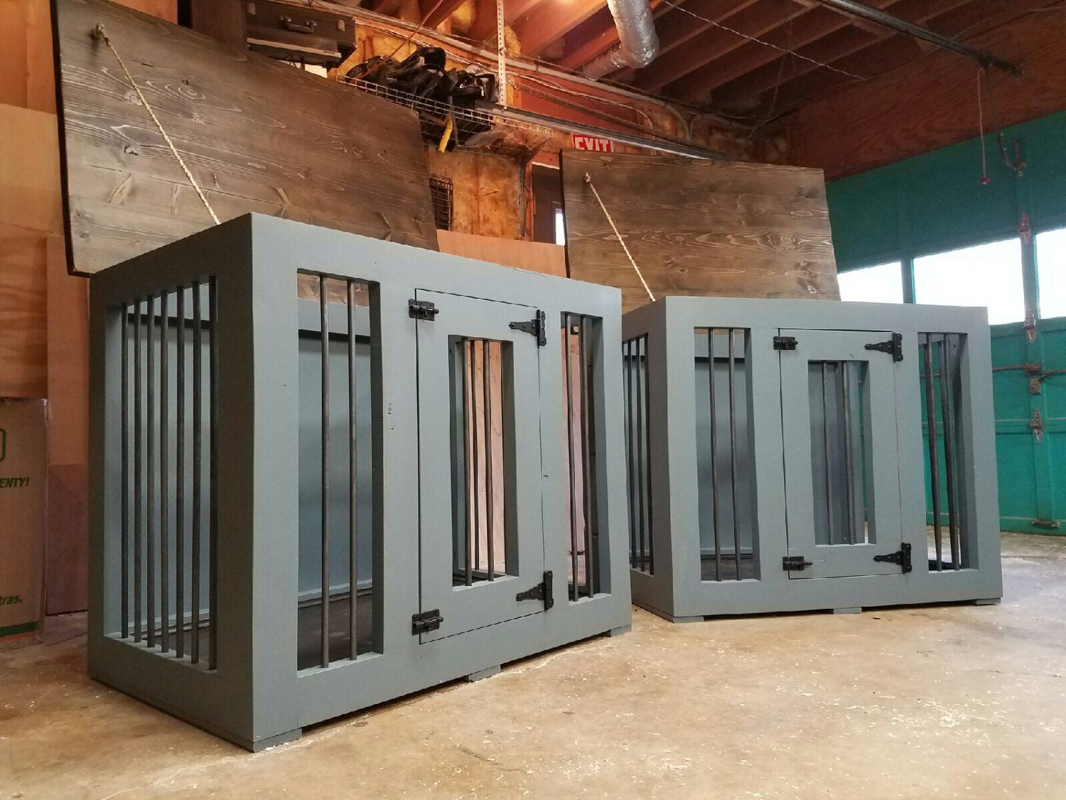 AgainstTheGrain Dog Kennel Easy Cleaning Dog Box/Dog House