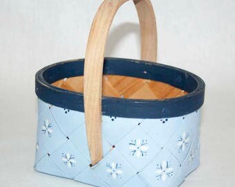 Vintage basket, vintage Swedish berry basket, vintage kitchenware, storage solutions
