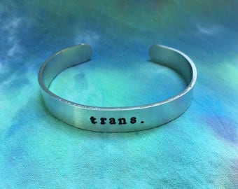Trans Bracelet - Transgender Bracelet - FTM Bracelet - MTF Bracelet - Nonbinary Bracelet - Genderfluid Bracelet