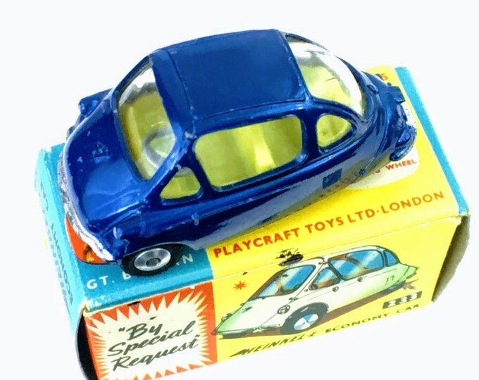 Vintage Diecast Toy Car | 1960's Corgi Heinkel Car