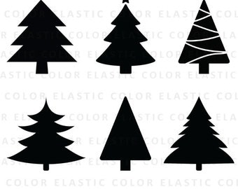 Christmas tree svg - christmas tree clipart - christmas tree cut file svg, dxf,eps