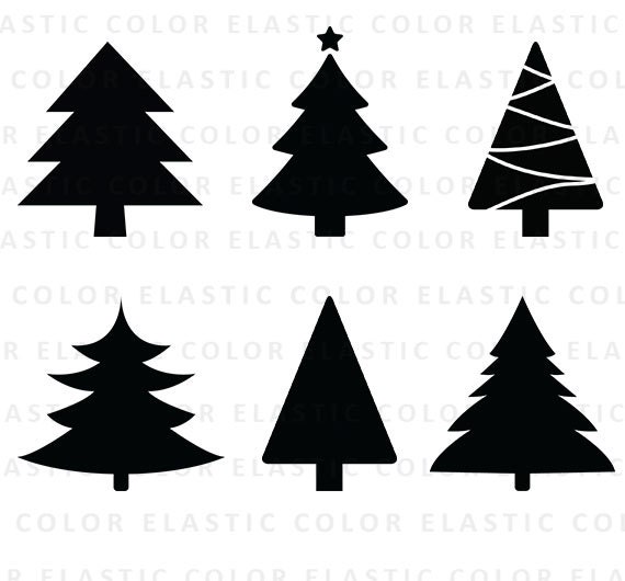 Christmas tree svg christmas tree clipart christmas tree