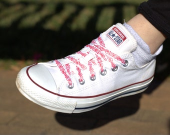 AOII Alpha Omicron Pi Lettered Laces