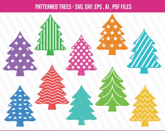 Christmas tree svg  Etsy