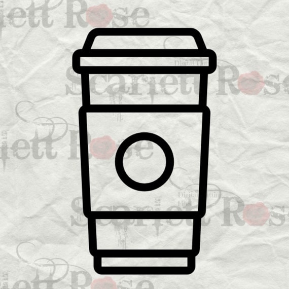 Download Coffee Cup SVG svg cutting files for Cricut & Silhouette