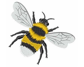 Bumble bee applique | Etsy