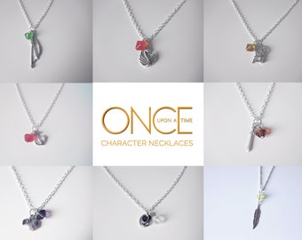 Once Upon a Time Character Necklaces